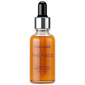 Tan Luxe The Face Illuminating Self-Tan Drops in Light / Medium New in Box